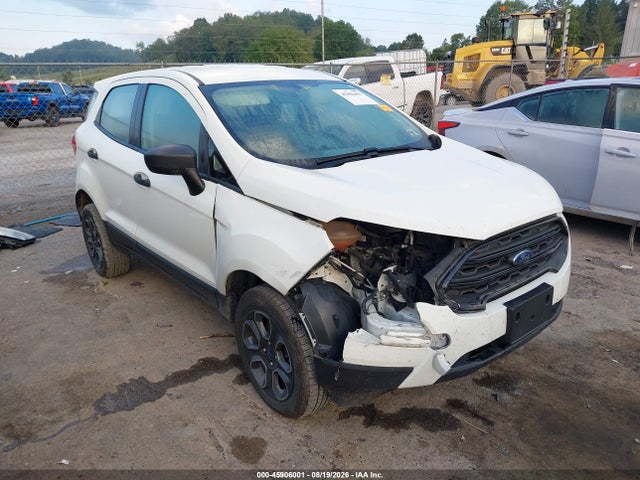 Продажа на аукционе авто 2019 Ford Ecosport S, vin: MAJ6S3FL6KC299587, номер лота: 45906001