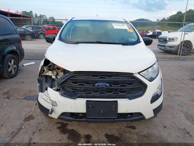 Продажа на аукционе авто 2019 Ford Ecosport S, vin: MAJ6S3FL6KC299587, номер лота: 45906001