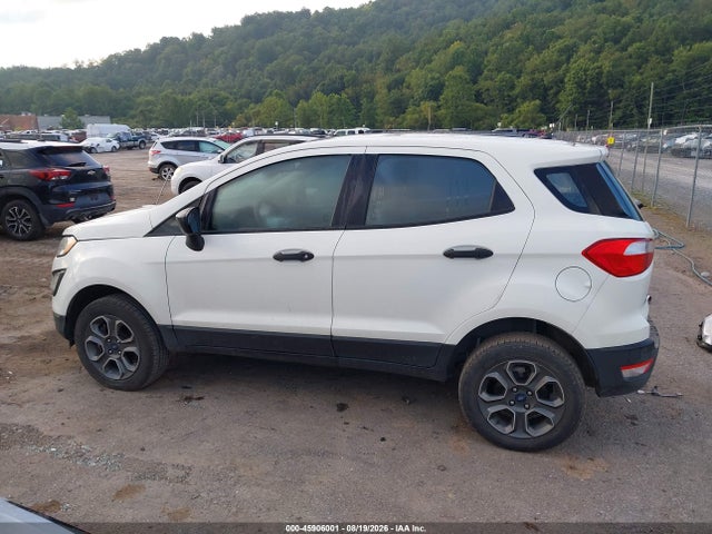 Продажа на аукционе авто 2019 Ford Ecosport S, vin: MAJ6S3FL6KC299587, номер лота: 45906001