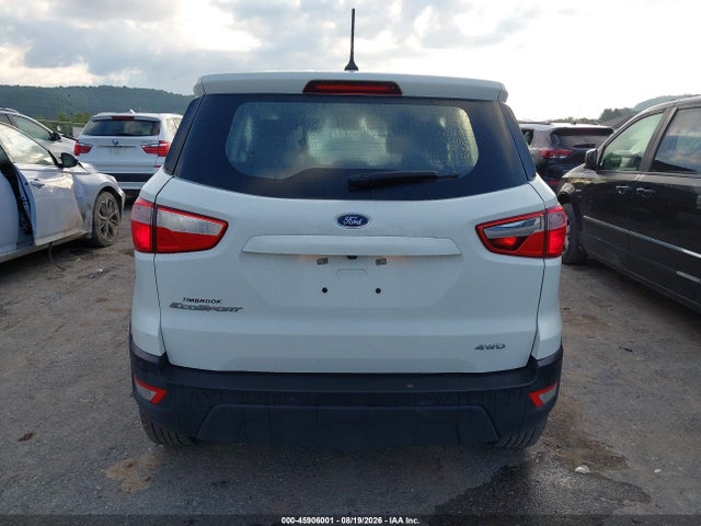 Продажа на аукционе авто 2019 Ford Ecosport S, vin: MAJ6S3FL6KC299587, номер лота: 45906001