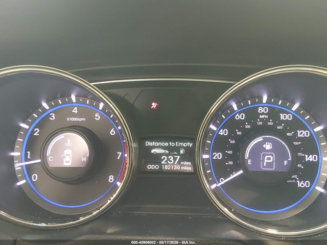 Aukcja sprzedaży 2013 Hyundai Sonata Gls, vin: 5NPEB4AC5DH698954, numer aukcji: 45906002