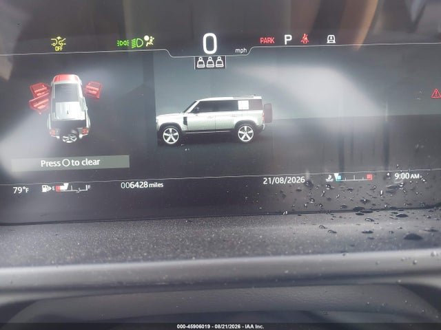 Aukcja sprzedaży 2026 Land Rover Defender P400 X-dynamic Se, vin: SALE27EU6T2517700, numer aukcji: 45906019