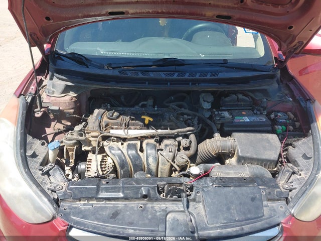 2013 Hyundai Elantra Gls მანქანა იყიდება აუქციონზე, vin: 5NPDH4AE3DH195208, აუქციონის ნომერი: 45906091