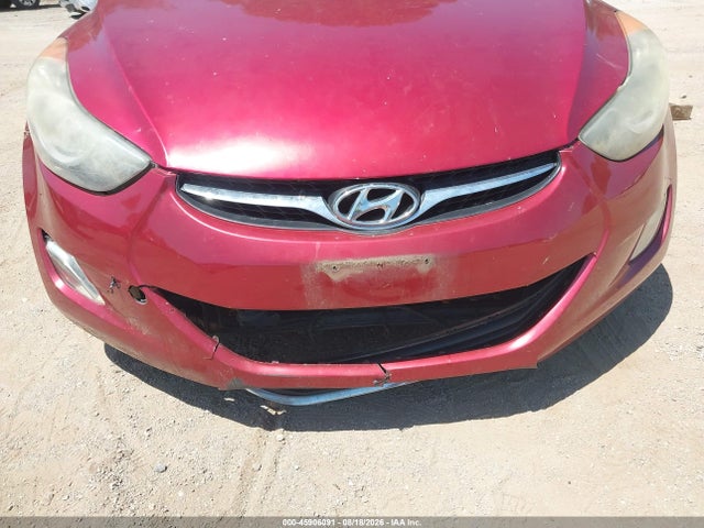 2013 Hyundai Elantra Gls მანქანა იყიდება აუქციონზე, vin: 5NPDH4AE3DH195208, აუქციონის ნომერი: 45906091