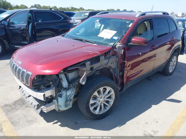 45906092 :رقم المزاد ، 1C4PJLCB9MD155140 vin ، 2021 Jeep Cherokee Latitude Fwd مزاد بيع