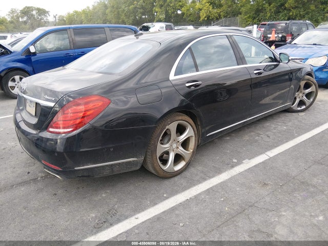 Auction sale of the 2015 Mercedes-benz S 550 4matic, vin: WDDUG8FB9FA148368, lot number: 45906098
