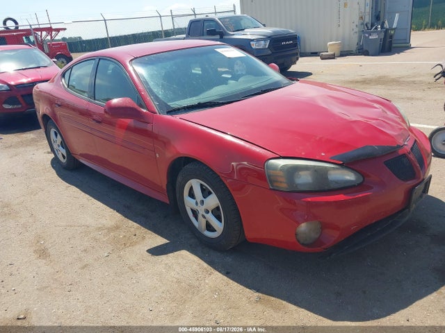 Продажа на аукционе авто 2008 Pontiac Grand Prix, vin: 2G2WP552881122574, номер лота: 45906103
