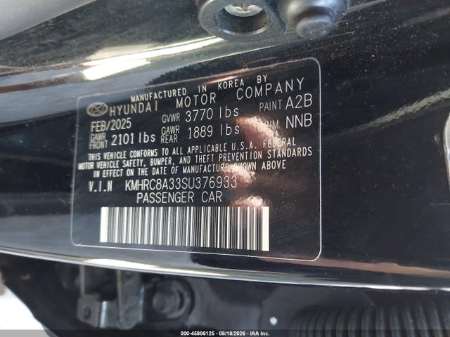 Hyundai Venue Sel 2025 KMHRC8A33SU376933 Image 9