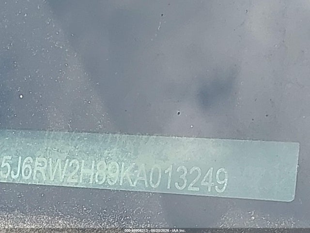 Продаж на аукціоні авто 2019 Honda Cr-v Ex-l, vin: 5J6RW2H89KA013249, номер лоту: 45906213