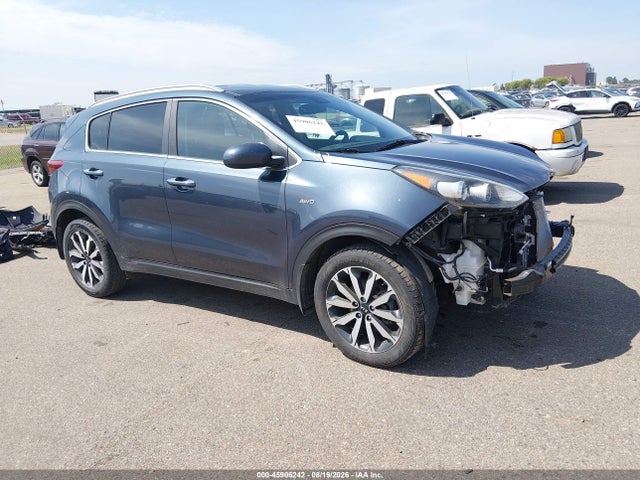 2017 Kia Sportage Ex მანქანა იყიდება აუქციონზე, vin: KNDPNCAC0H7162787, აუქციონის ნომერი: 45906242
