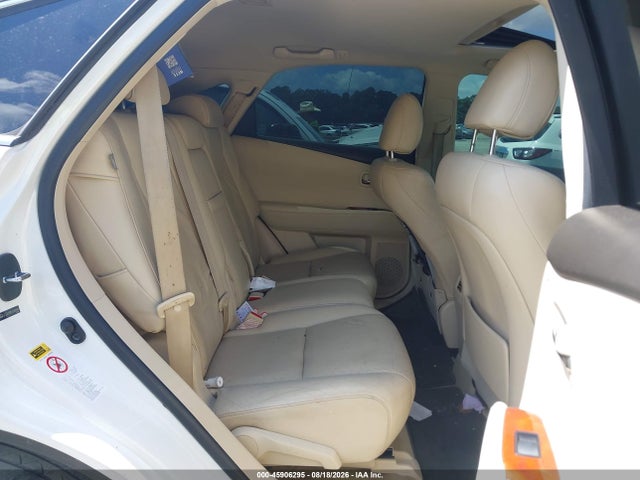 45906295 :رقم المزاد ، JTJZK1BA5A2406842 vin ، 2010 Lexus Rx 350 مزاد بيع