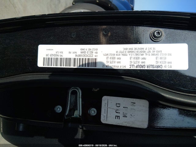 Продаж на аукціоні авто 2012 Chrysler 300 Limited, vin: 2C3CCACG6CH308748, номер лоту: 45906319