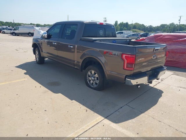 Продаж на аукціоні авто 2016 Ford F-150 Lariat, vin: 1FTEW1EG5GKD50836, номер лоту: 45906363