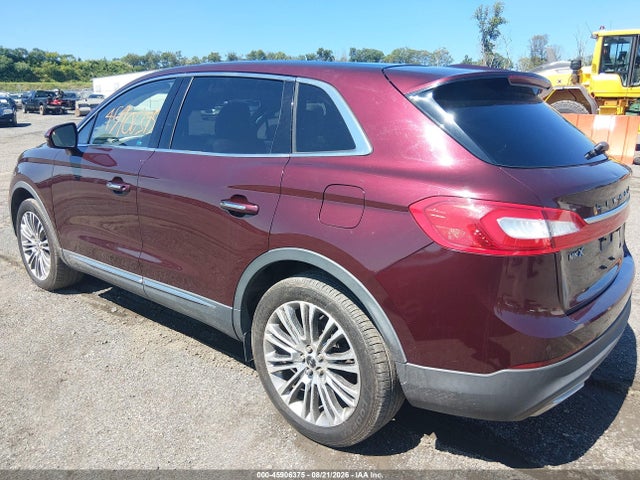 2017 Lincoln Mkx Reserve მანქანა იყიდება აუქციონზე, vin: 2LMPJ8LRXHBL30582, აუქციონის ნომერი: 45906375