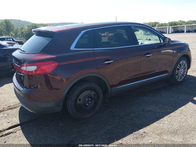 2017 Lincoln Mkx Reserve მანქანა იყიდება აუქციონზე, vin: 2LMPJ8LRXHBL30582, აუქციონის ნომერი: 45906375