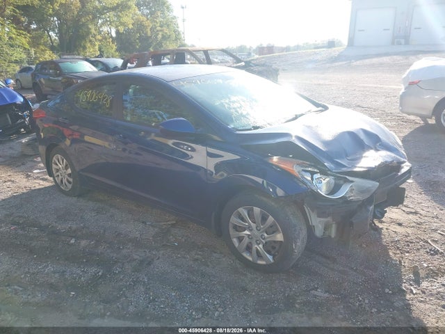 2013 Hyundai Elantra Gls მანქანა იყიდება აუქციონზე, vin: KMHDH4AE6DU602388, აუქციონის ნომერი: 45906428