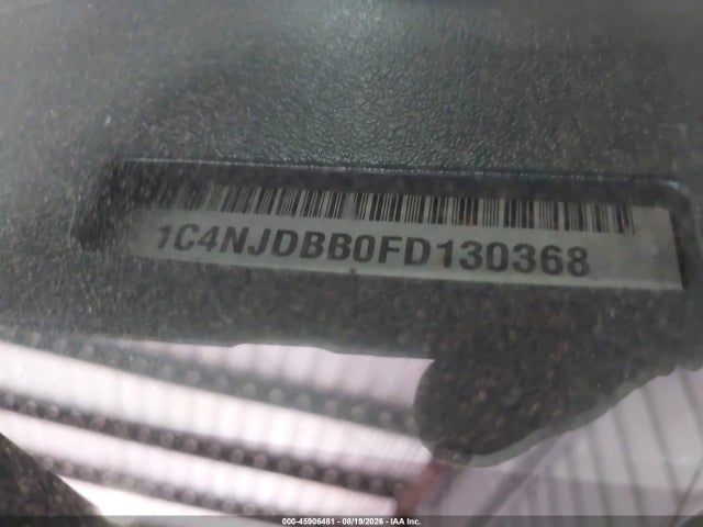 Aukcja sprzedaży 2015 Jeep Compass Sport, vin: 1C4NJDBB0FD130368, numer aukcji: 45906481