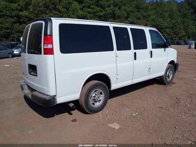 2024 Chevrolet Express Passenger Rwd 2500 Regular Wheelbase Ls მანქანა იყიდება აუქციონზე, vin: 1GAWGEFP0R1158748, აუქციონის ნომერი: 45906567