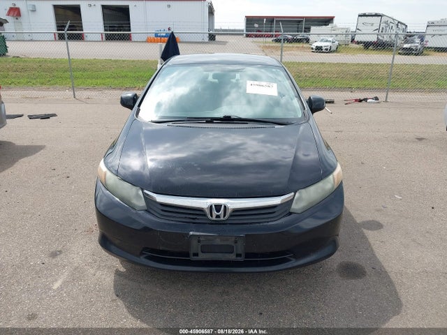 Aukcja sprzedaży 2012 Honda Civic Lx, vin: 19XFB2F59CE101245, numer aukcji: 45906587