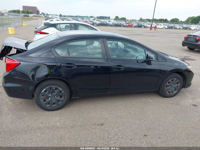 Aukcja sprzedaży 2012 Honda Civic Lx, vin: 19XFB2F59CE101245, numer aukcji: 45906587