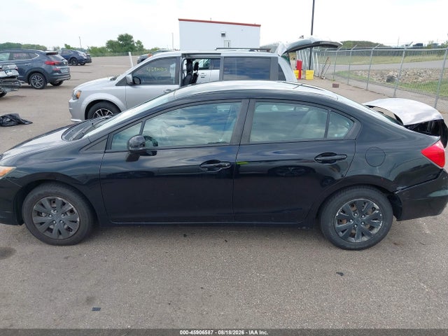 Aukcja sprzedaży 2012 Honda Civic Lx, vin: 19XFB2F59CE101245, numer aukcji: 45906587