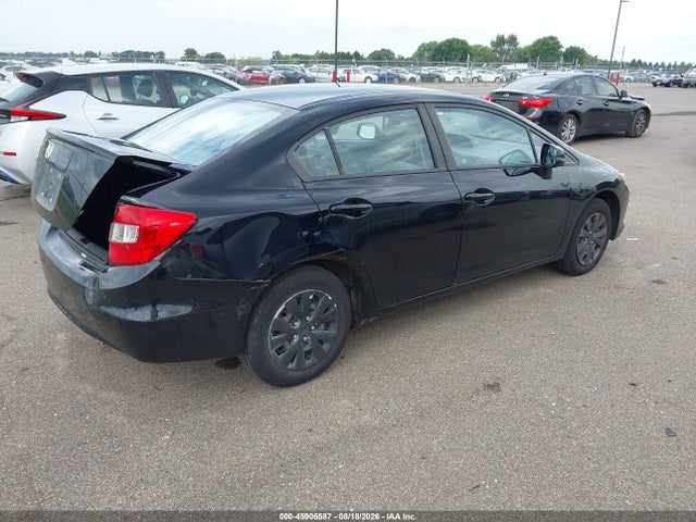Aukcja sprzedaży 2012 Honda Civic Lx, vin: 19XFB2F59CE101245, numer aukcji: 45906587