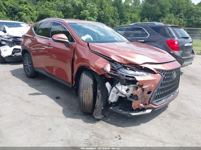 2025 Lexus Nx 250 მანქანა იყიდება აუქციონზე, vin: 2T2ADCAZ4SC031215, აუქციონის ნომერი: 45906624