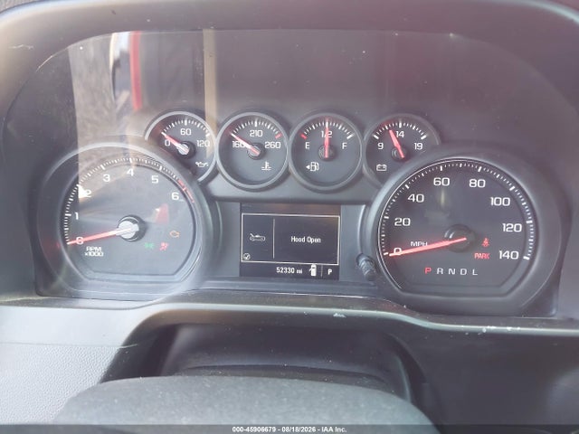 45906679 :رقم المزاد ، 3GCPWBEH3KG134202 vin ، 2019 Chevrolet Silverado 1500 Custom مزاد بيع