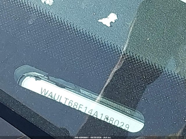 45906681 :رقم المزاد ، WAULT68E14A188029 vin ، 2004 Audi A4 3.0 مزاد بيع