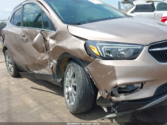 45906702 :رقم المزاد ، KL4CJ1SB9JB617296 vin ، 2018 Buick Encore Sport Touring مزاد بيع