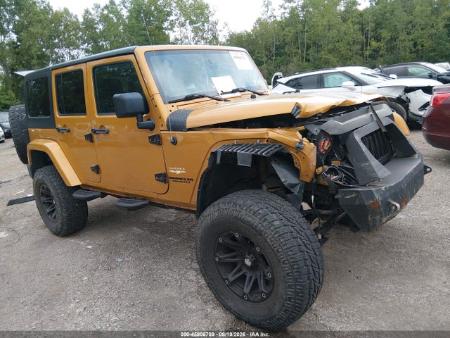 2014 Jeep Wrangler Unlimited Sahara მანქანა იყიდება აუქციონზე, vin: 1C4BJWEG9EL247425, აუქციონის ნომერი: 45906709