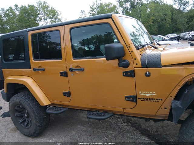 2014 Jeep Wrangler Unlimited Sahara მანქანა იყიდება აუქციონზე, vin: 1C4BJWEG9EL247425, აუქციონის ნომერი: 45906709