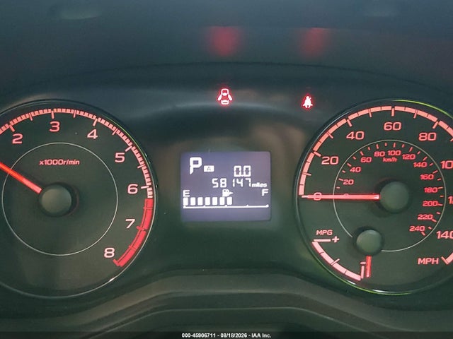 2018 Subaru Crosstrek 2.0i Premium მანქანა იყიდება აუქციონზე, vin: JF2GTABC4JH260599, აუქციონის ნომერი: 45906711