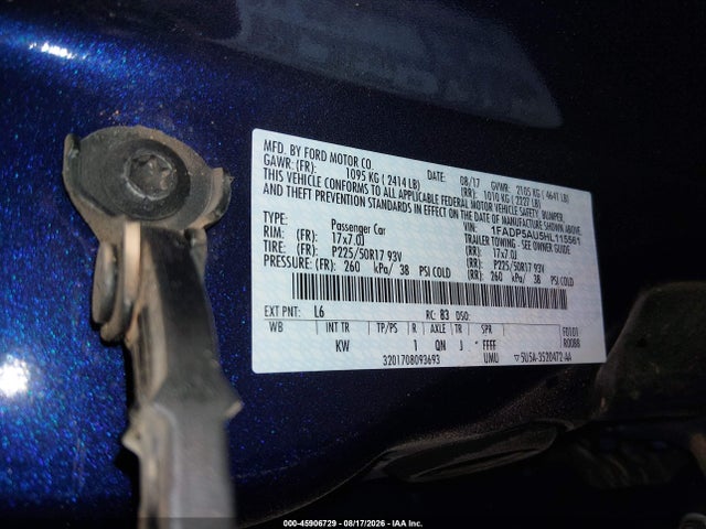 Ford C-max Hybrid Se 2017 1FADP5AU5HL115561 Image 9