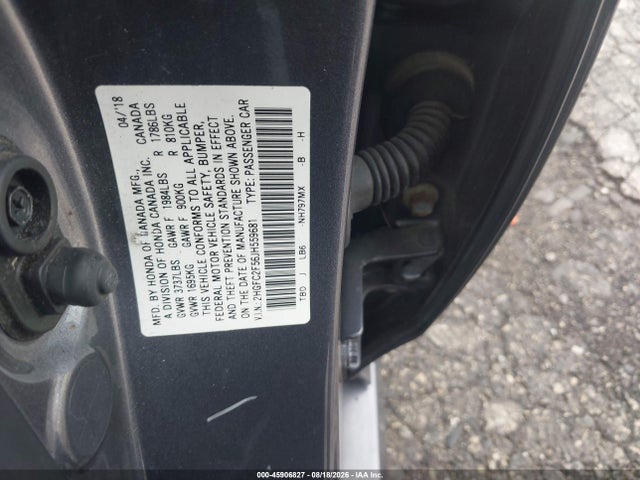 Honda Civic Lx 2018 2HGFC2F56JH559681 Image 9