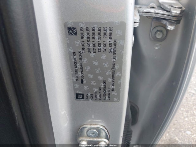 3GCPYAEH6KG150625 Chevrolet Silverado 1500 Work Truck