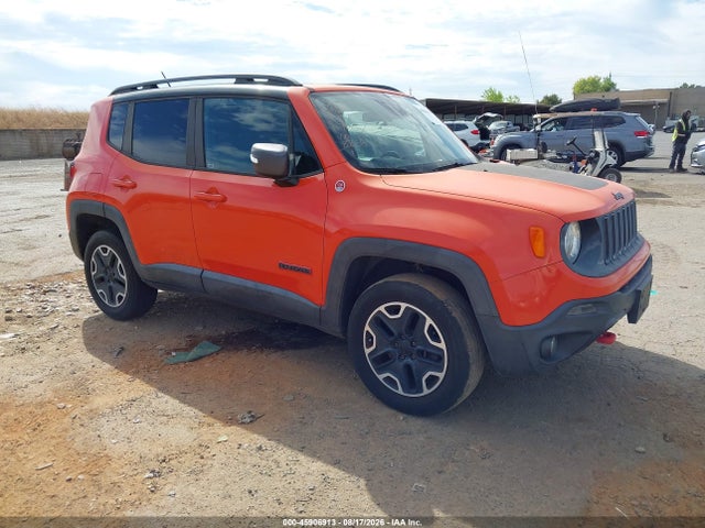 45906913 :رقم المزاد ، ZACCJBCTXFPC18266 vin ، 2015 Jeep Renegade Trailhawk مزاد بيع