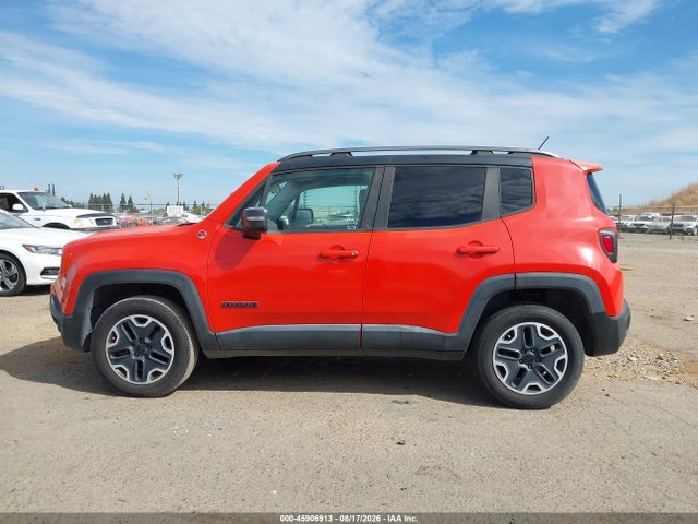 45906913 :رقم المزاد ، ZACCJBCTXFPC18266 vin ، 2015 Jeep Renegade Trailhawk مزاد بيع