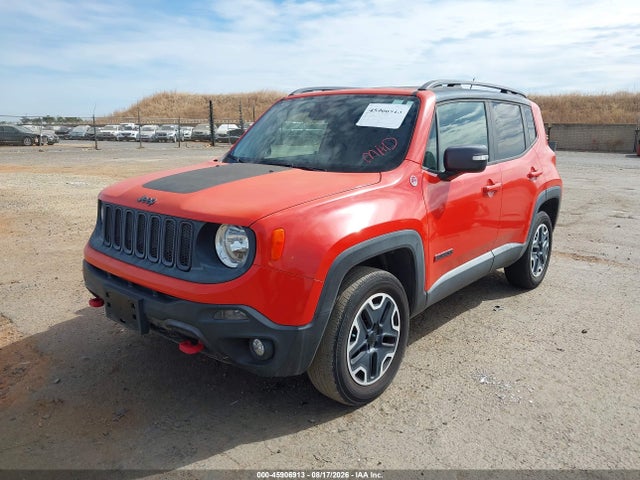 45906913 :رقم المزاد ، ZACCJBCTXFPC18266 vin ، 2015 Jeep Renegade Trailhawk مزاد بيع