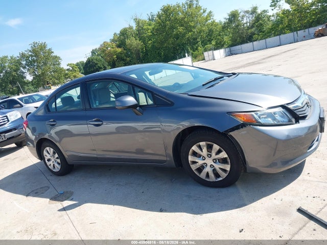 2012 Honda Civic Lx მანქანა იყიდება აუქციონზე, vin: 19XFB2E55CE026223, აუქციონის ნომერი: 45906916
