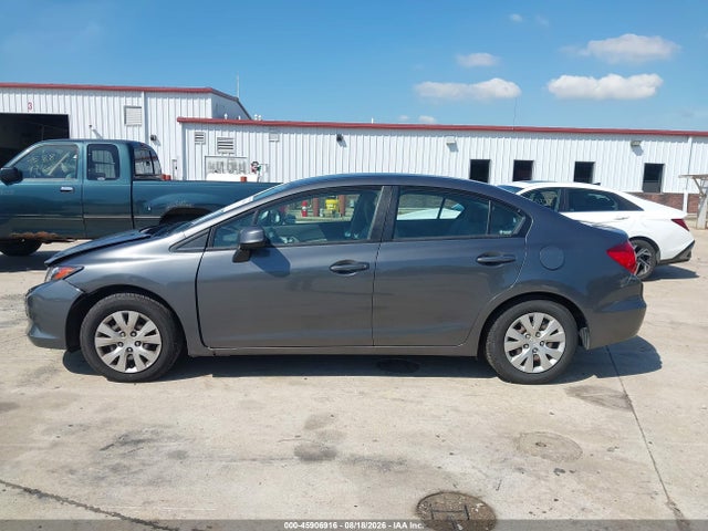 2012 Honda Civic Lx მანქანა იყიდება აუქციონზე, vin: 19XFB2E55CE026223, აუქციონის ნომერი: 45906916