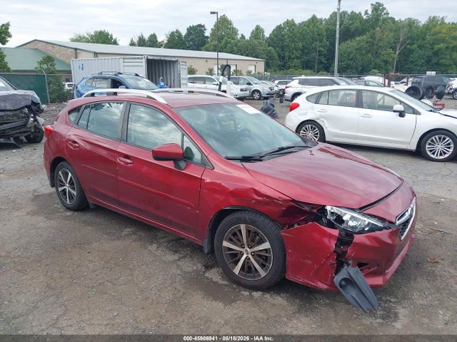 2019 Subaru Impreza 2.0i Premium მანქანა იყიდება აუქციონზე, vin: 4S3GTAC6XK3758229, აუქციონის ნომერი: 45906941