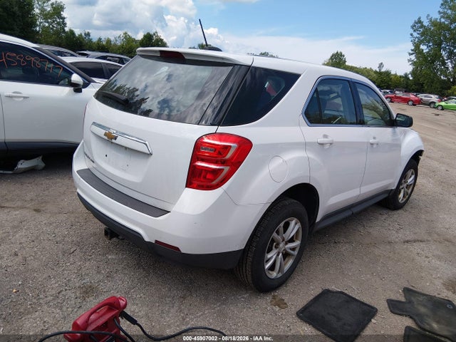 Продажа на аукционе авто 2017 Chevrolet Equinox Ls, vin: 2GNFLEEK6H6272863, номер лота: 45907002