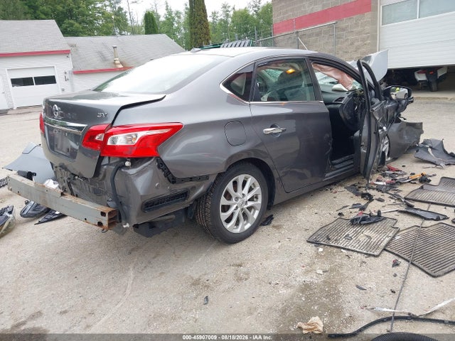 2019 Nissan Sentra Sv მანქანა იყიდება აუქციონზე, vin: 3N1AB7AP5KY322101, აუქციონის ნომერი: 45907009