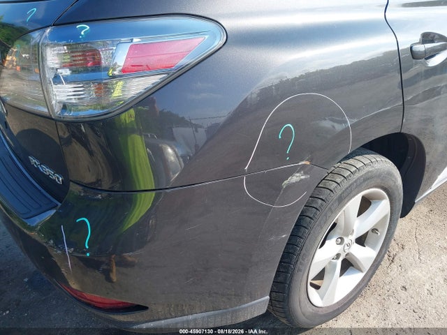 Продаж на аукціоні авто 2010 Lexus Rx 350, vin: 2T2BK1BA9AC077676, номер лоту: 45907130