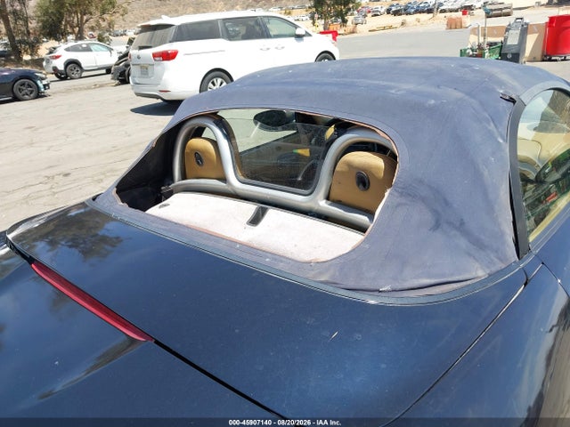 2000 Porsche Boxster მანქანა იყიდება აუქციონზე, vin: WP0CA2986YU622721, აუქციონის ნომერი: 45907140