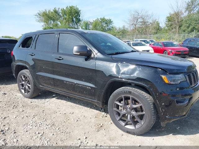 2021 Jeep Grand Cherokee 80th Anniversary 4x4 მანქანა იყიდება აუქციონზე, vin: 1C4RJFBG2MC622377, აუქციონის ნომერი: 45907146