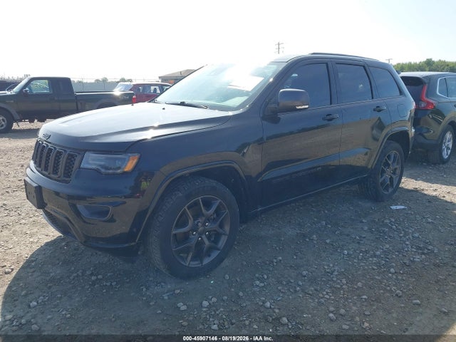 2021 Jeep Grand Cherokee 80th Anniversary 4x4 მანქანა იყიდება აუქციონზე, vin: 1C4RJFBG2MC622377, აუქციონის ნომერი: 45907146