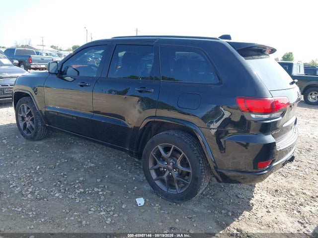 2021 Jeep Grand Cherokee 80th Anniversary 4x4 მანქანა იყიდება აუქციონზე, vin: 1C4RJFBG2MC622377, აუქციონის ნომერი: 45907146