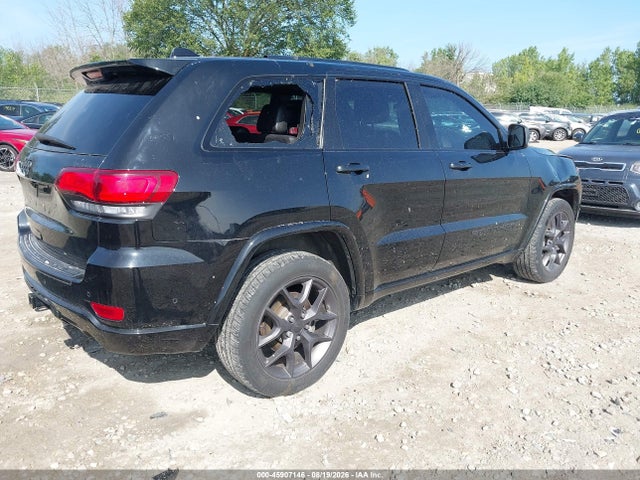 2021 Jeep Grand Cherokee 80th Anniversary 4x4 მანქანა იყიდება აუქციონზე, vin: 1C4RJFBG2MC622377, აუქციონის ნომერი: 45907146